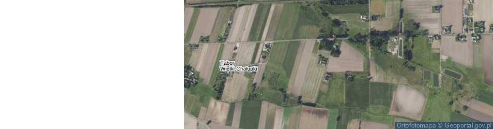 Zdjęcie satelitarne Tabor Wielki-Chałupki ul.